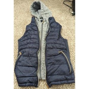 Special One International Women Full Zip Lined Sleeveless Puffer Jacket